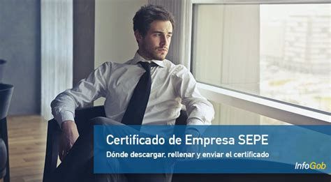 Certificado De Empresa Sepe Descargar Enviar Y Consultar