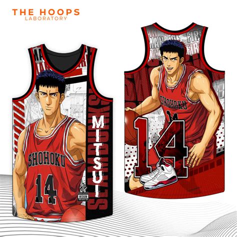 Thl Slamdunk Shohoku Basketball New Design Jersey Full Sublimated