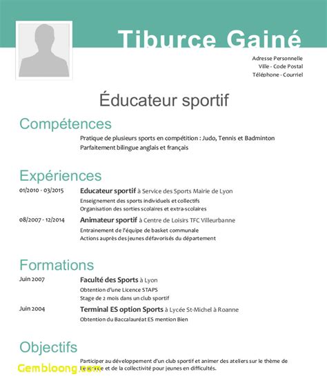 Objectif De Cv Exemple Laboite Cv Fr