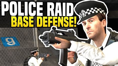 Police Raid Gmod Darkrp Strong Base Build Youtube