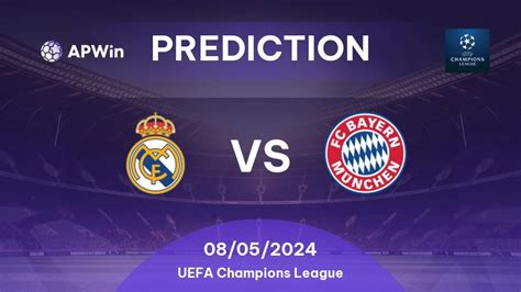 Prediction Real Madrid vs Bayern München UEFA Champions League 2023 24