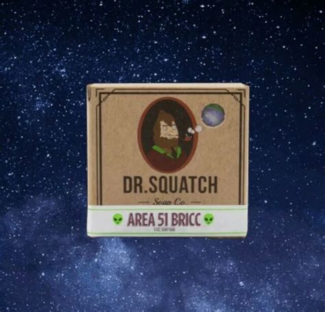 Limited Edition Soap By Dr Squatch Area 51 Bricc 100 Natural 5 Oz