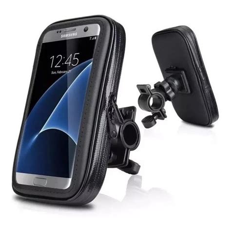 Suporte de GUIDÃO para Celular Bicicleta e Moto Case Impermeável