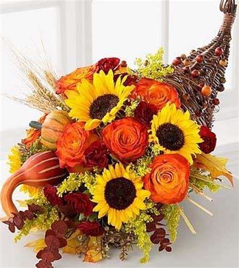 Nice Thanksgiving Flower Arrangements Design Ideas 02 MAGZHOUSE