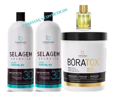 Botox Borabella Boratox 1 Kg 2 Selagem 3d Oleo Argan Mercado Livre