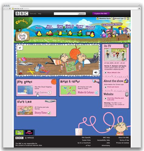 Bbc Cbeebies Website