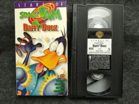 Vhs Stars Of Space Jam Daffy Duck Vhs Eur Picclick Fr