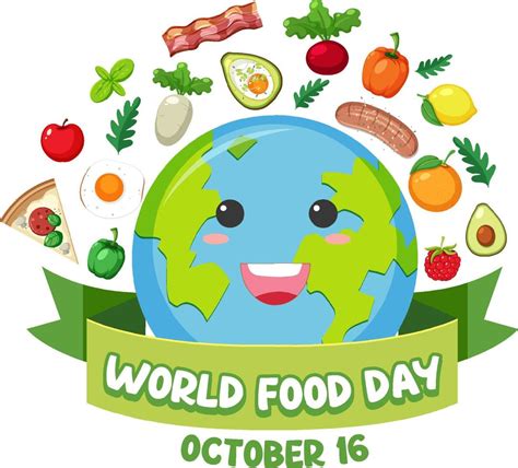 World Food Day Banner Design 12193094 Vector Art At Vecteezy