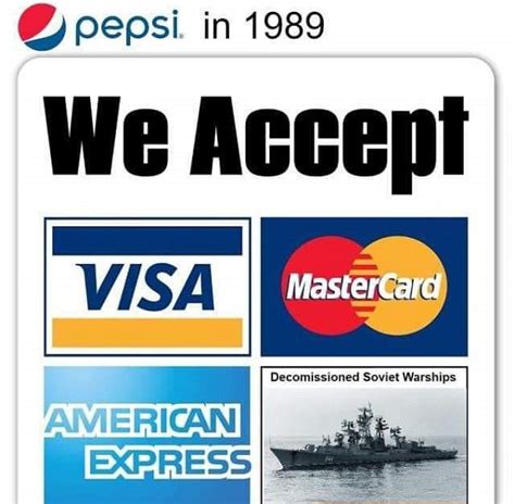 Did Pepsi Really Have A Navy Believe It Or Not Yes