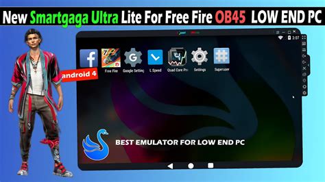 SmartGaga Ultra Lite For Low End Pc Free Fire Smartgaga Best Version