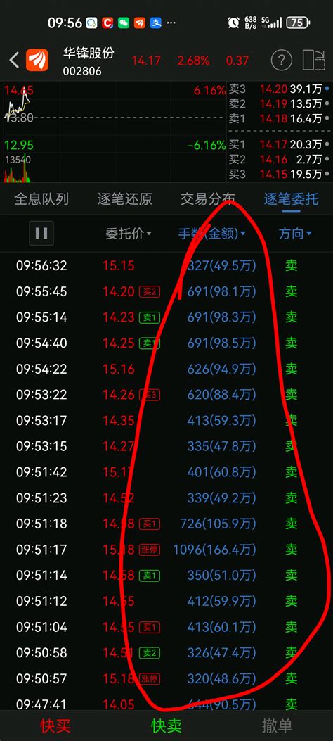 有潜伏资金就是在这里等着脉冲，然后精准爆头，卖出天量大绿柱，从盘口看，这样资金非华锋股份002806股吧东方财富网股吧