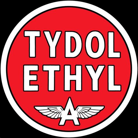 Tydol Flying A Gasoline With Ethyl Collectible New Steel Sign 42