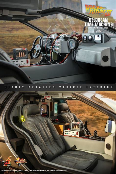 Hot Toys Back To The Future III Delorean Time Machine HYPERTOYS