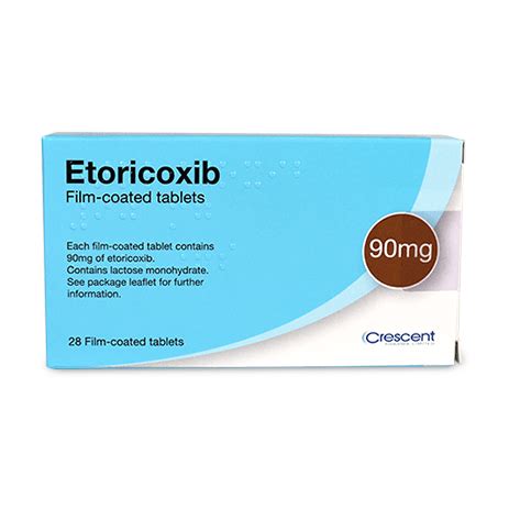 Etoricoxib Mg Film Coated Tablets Crescent Pharma