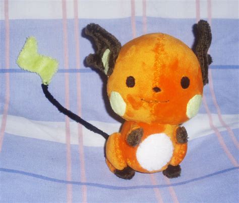 Raichu Plushie Commission By Stitchygirl On Deviantart