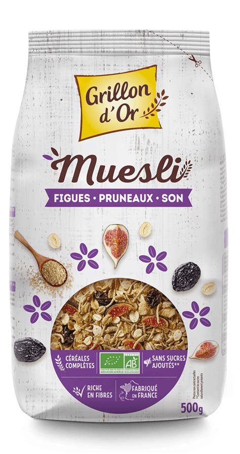 Muesli Figues Pruneaux Son G Grillon D Or