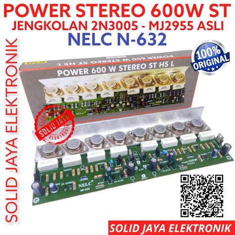 Jual Kit Power W Nelc Stereo Jengkol St N Mj N W