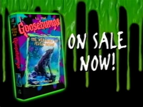 Goosebumps The Werewolf Of Fever Swamp Vhs Commercial Video 1996