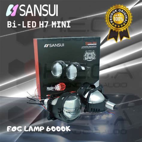 Jual Sansui Fog Lamp Bi Led H Mini K Drl Projector Lampu Foglamp