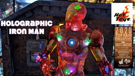 Hot Toys Iron Man Mark Iv Holographic Version Unboxing Review