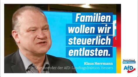 Klaus Herrmann Zur Notwendigen Steuerlichen Entlastung Von Familien