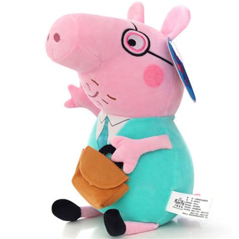 In StockPepa Pig George Mummy Daddy Plush Toy 20 110cm Stuffed Doll