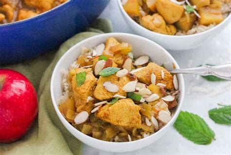 Chicken Apple Curry For A Healthy Easy Weeknight Meal