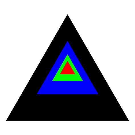 regular triangle discovery openclipart