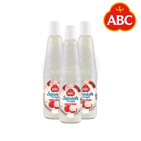 Jual Abc Sirup Squash Delight Leci 460 Ml Shopee Indonesia