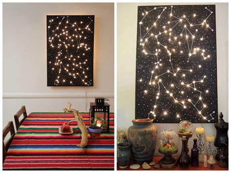 Diy Light Up Constellation Wall Art - Tumblr Gallery