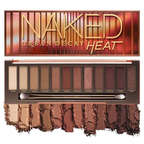 Urban Decay Naked Heat Palette Eyeshadow Foamzknpt ThaiPick