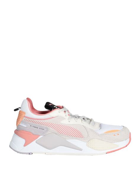 Puma Rs-x Reinvent Wn's Woman Sneakers White Size 7.5 Leather, Textile