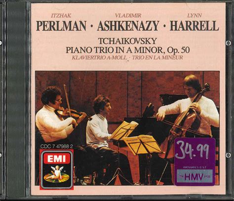 Tschaikowsky Itzhak Perlman Vladimir Ashkenazy And Lynn Harrell