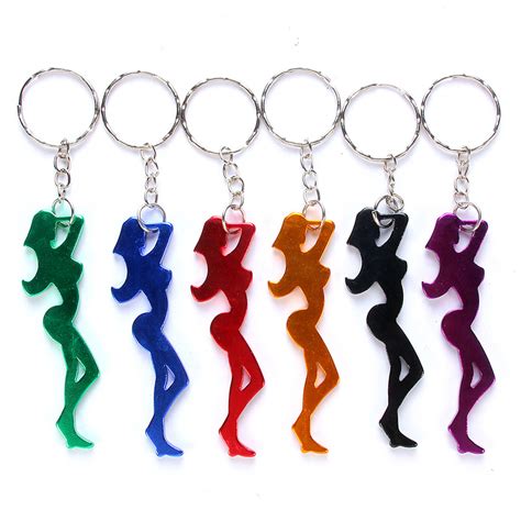 Woman Bottle Opener Keychain Giftarget Inc