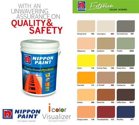 Nippon Paints Color Card Paint Color Ideas