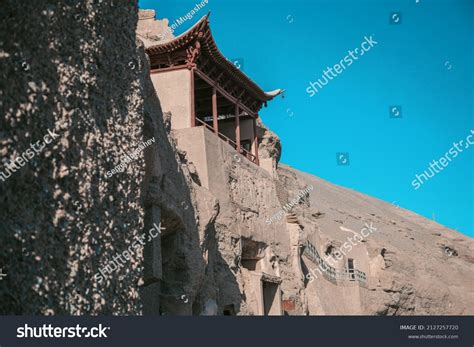 Mogao Caves Dunhuang Jiuquan Silk Road Stock Photo 2127257720 ...