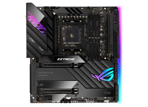 Asus Announces Its High End X570 Rog Crosshair Viii Extreme Motherboard