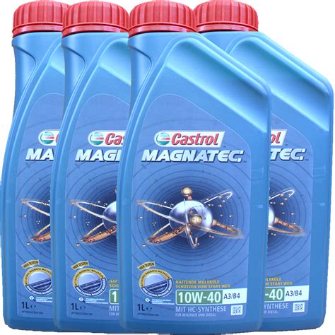 Castrol Magnatec 10w 40 A3 B4 4 Litres Buy Online Motor Oil