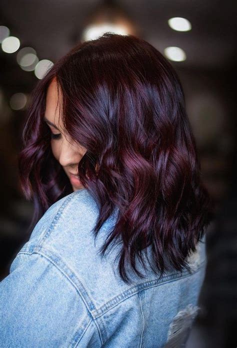 Burgundy brown hair – Artofit