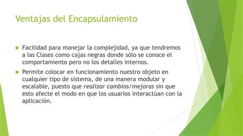 Encapsulamiento Ppt