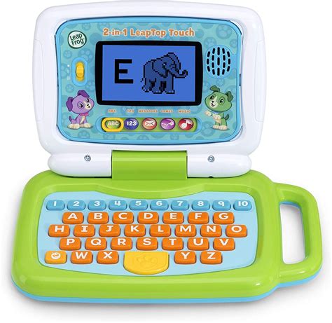 LeapFrog 2-in-1 LeapTop Touch, Blue/Green | Preggy Plus