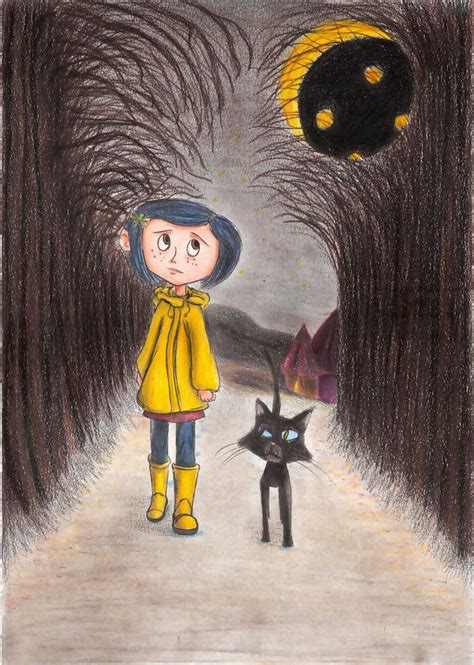 Coraline By Coralinefc On Deviantart Coraline Art Coraline Drawing