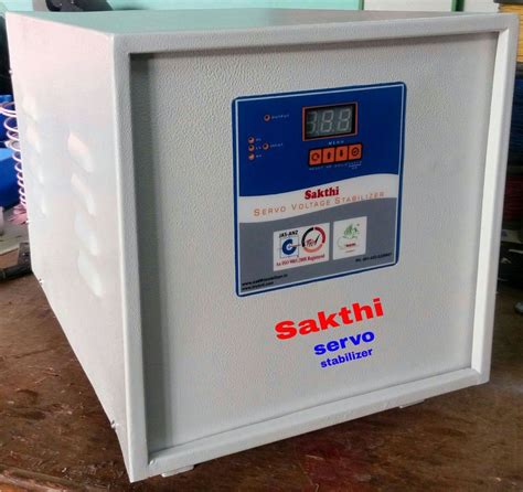 Ss 5 Kva Servo Stabilizer 230 V 170v To 270 V At Rs 12800piece In