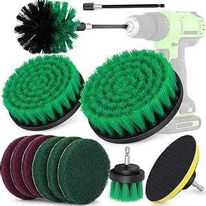 Brosse Perceuse Pcs Brosse Rotative Nettoyage Electrique Voiture