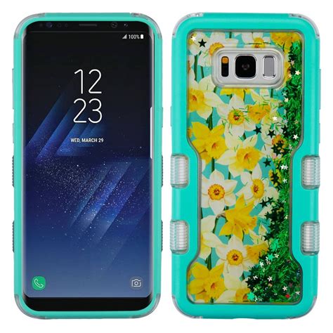 Samsung Galaxy S Case By Insten Quicksand Glitter Spring Daffodils