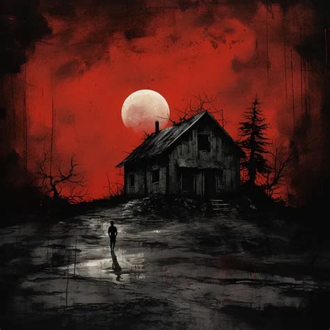 Dark Horror Art Style Midjourney Prompt Promptbase