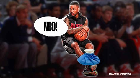 Blazers Damian Lillard Allays Fears About Ankle Injury