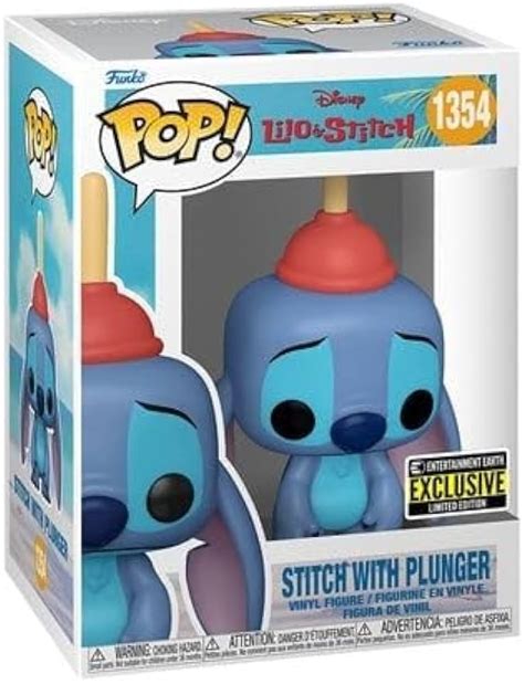 Lilo Stitch Stitch With Ukulele Diamond Glitter Pop Vinyl Stitch Funko