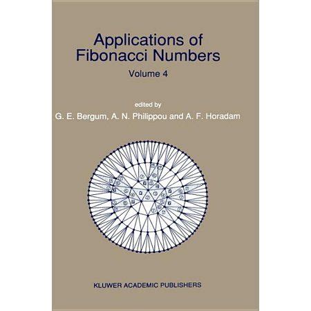 Applications of Fibonacci Numbers : Volume 4 - Walmart.com | Fibonacci ...