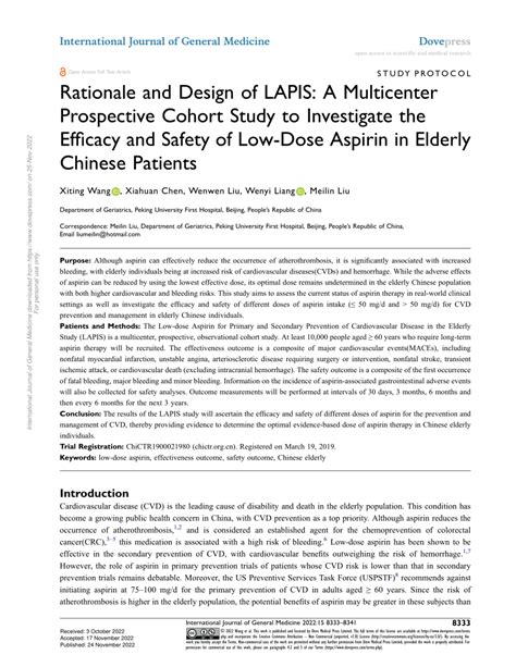 PDF Rationale And Design Of LAPIS A Multicenter Prospective Cohort